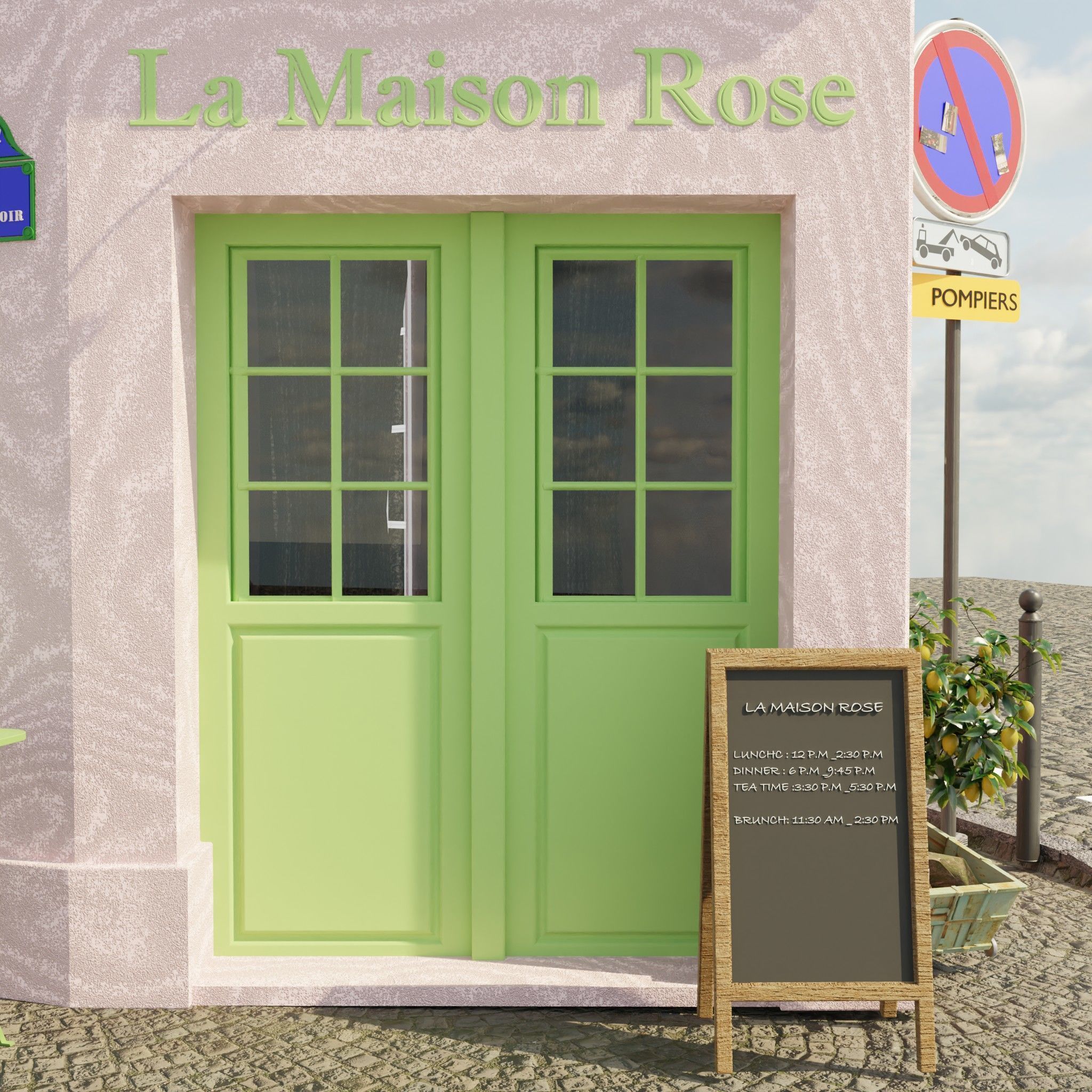 Paris Collection High Quality 3D Model Pack _77