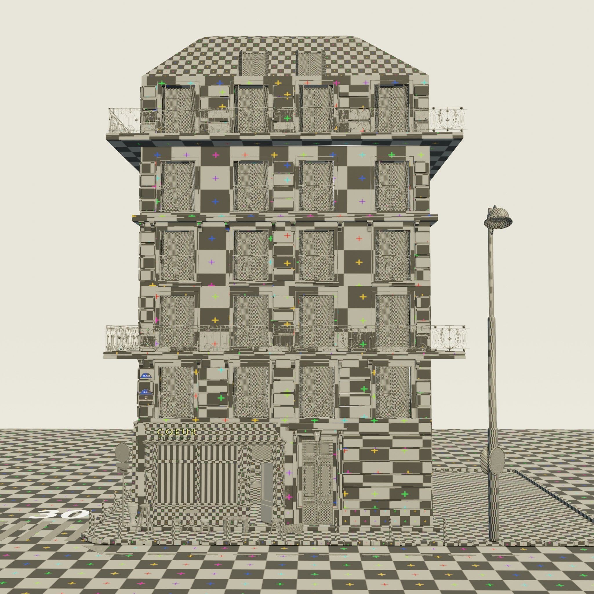 Paris Collection High Quality 3D Model Pack _67