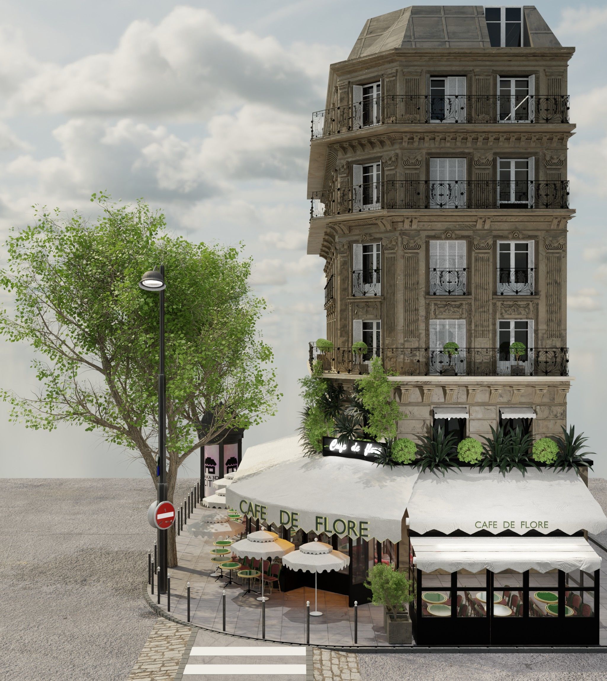Paris Collection High Quality 3D Model Pack _19