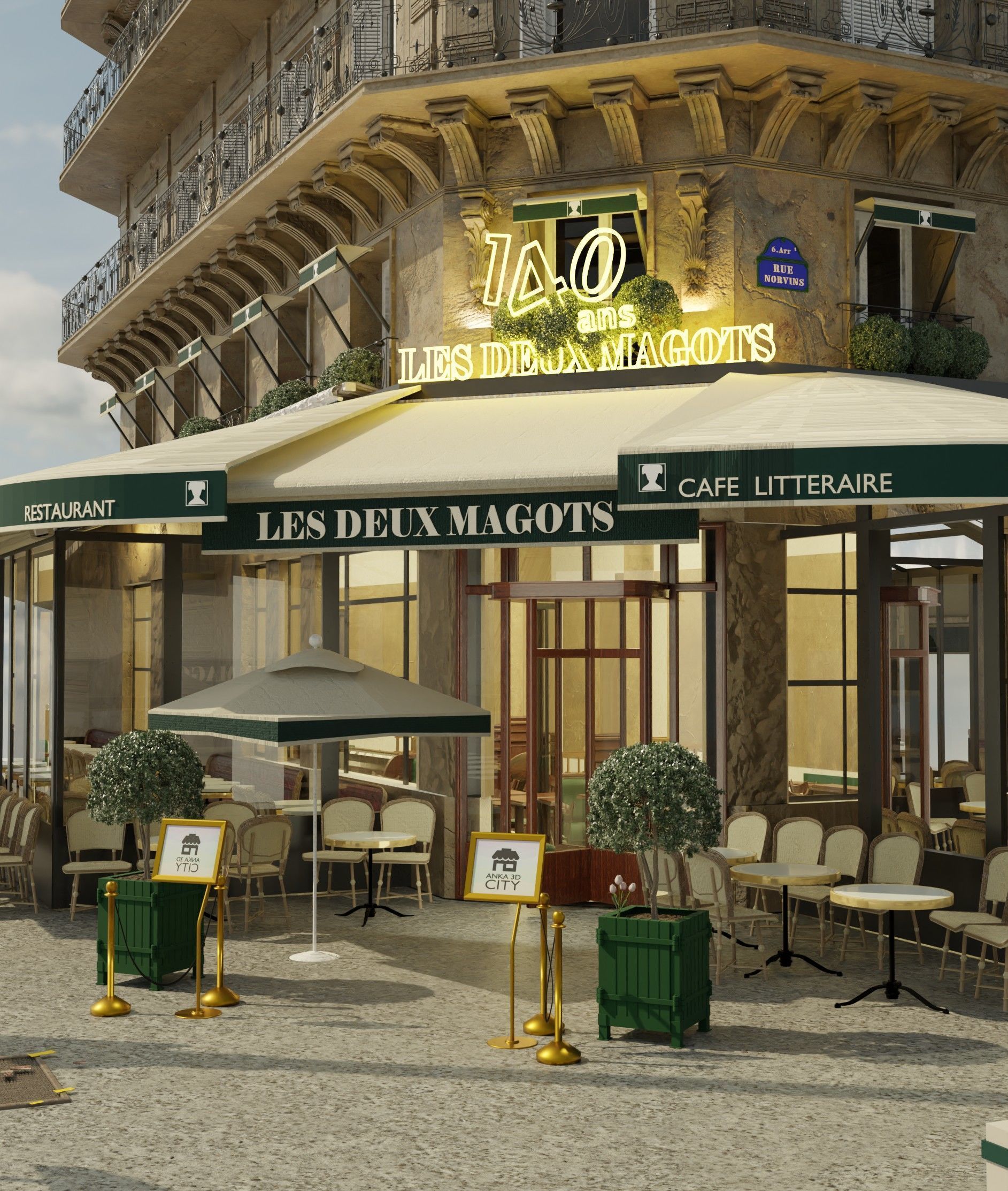 Paris Collection High Quality 3D Model Pack _106