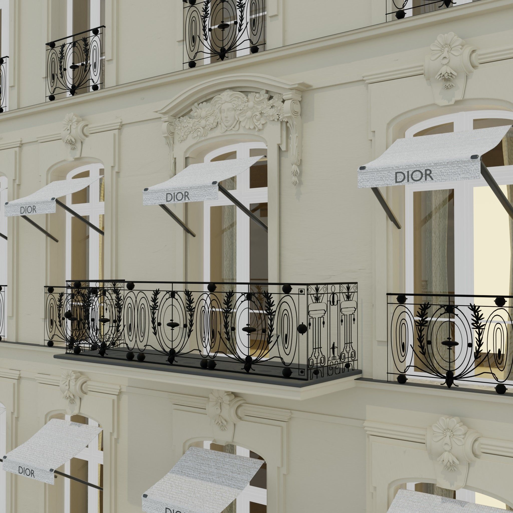 Paris Collection High Quality 3D Model Pack _43