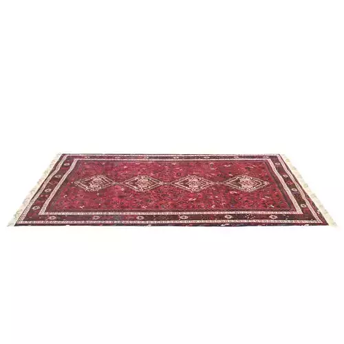 Antique Arab Khamseh rug from Iran