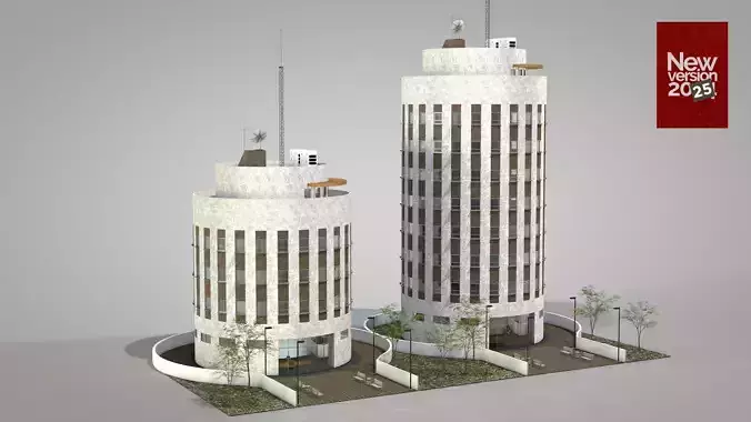 Commercial Cylindrical Building
