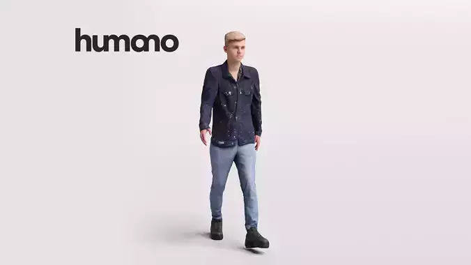 Humano Man walking -2504-033-3220
