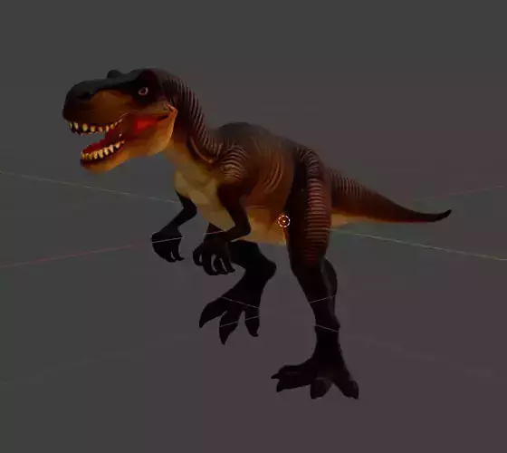 T-Rex Dinosaur Model