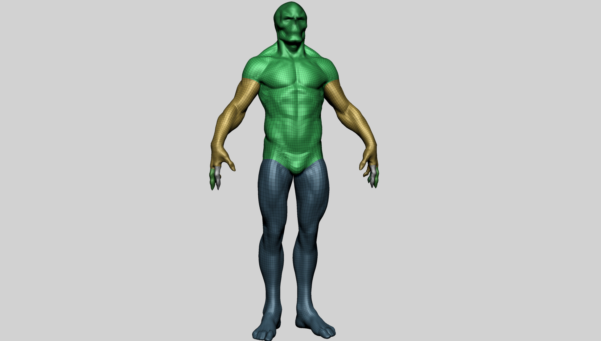 Fantasy Male Anatomy B 3D model_11