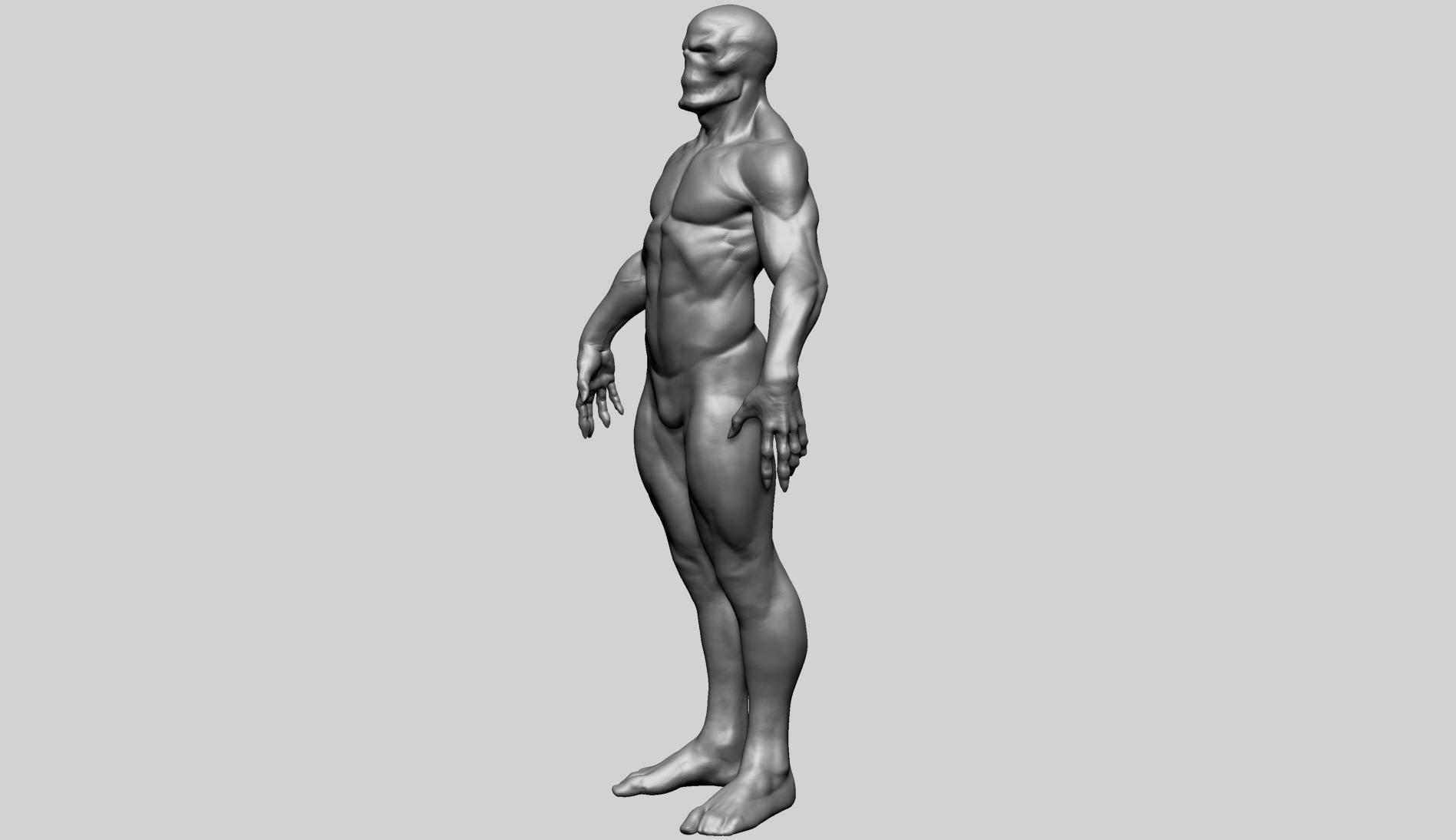 Fantasy Male Anatomy B 3D model_6