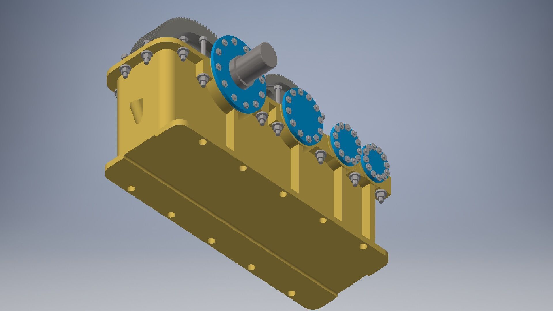 Reduction Gearbox 3D model 3D model_12