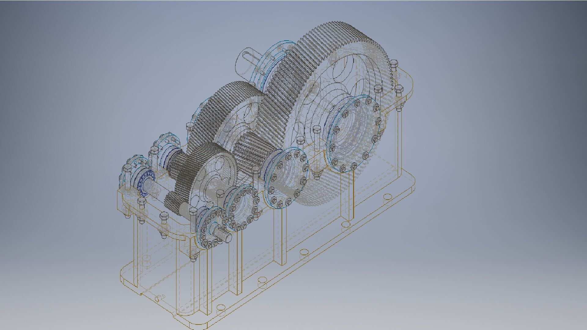Reduction Gearbox 3D model 3D model_11