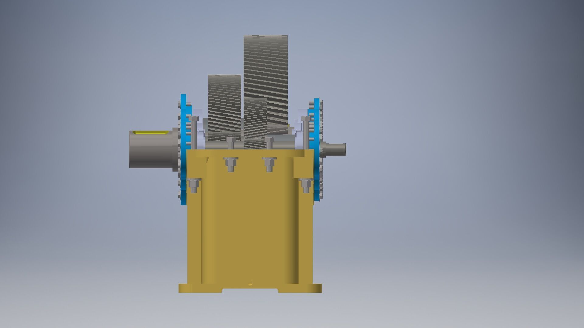 Reduction Gearbox 3D model 3D model_3