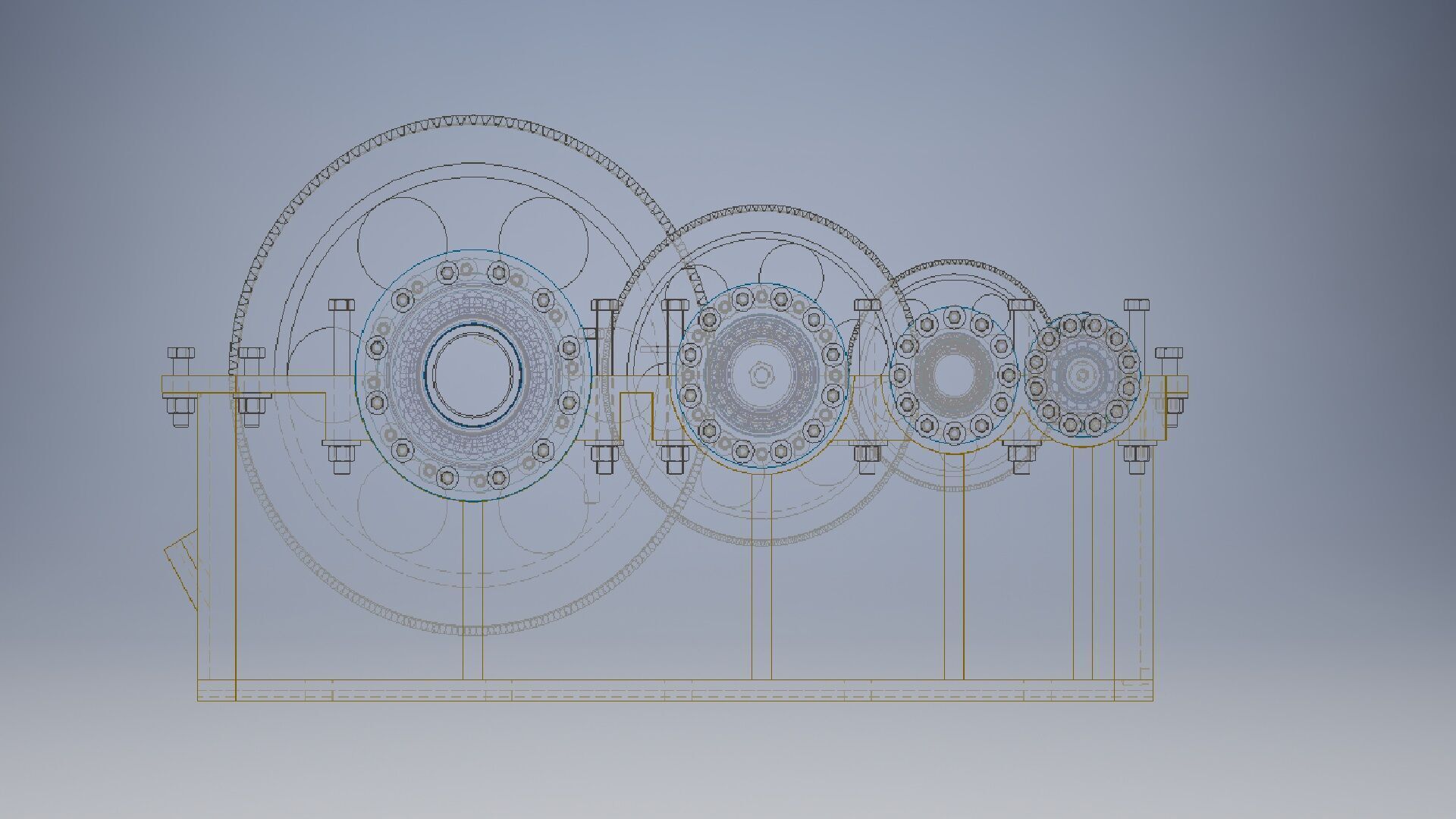 Reduction Gearbox 3D model 3D model_9