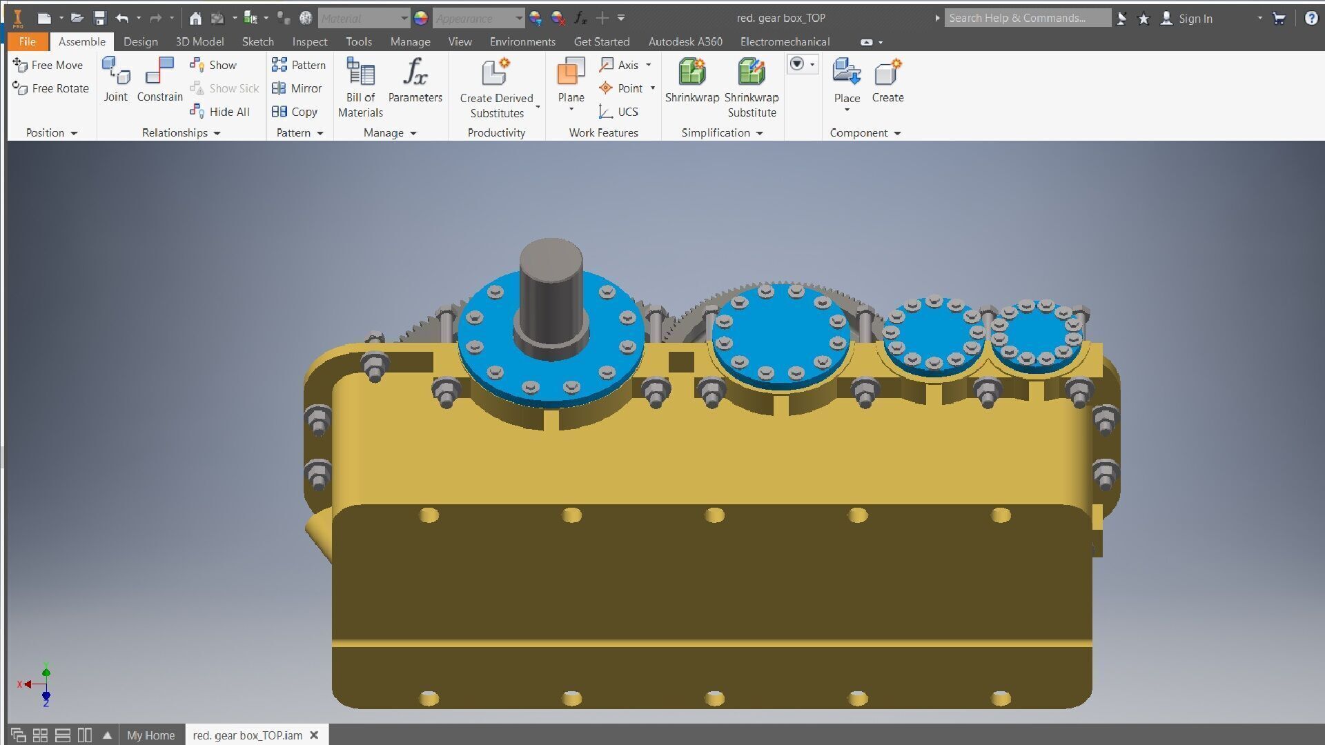 Reduction Gearbox 3D model 3D model_15