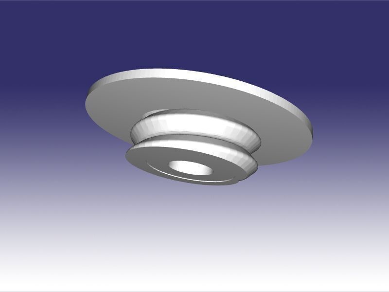 Valmara 69 or V-69 is an Italian bounding anti-personnel mine  3D print model_4