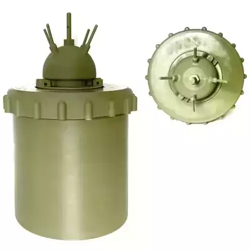 Valmara 69 or V-69 is an Italian bounding anti-personnel mine 