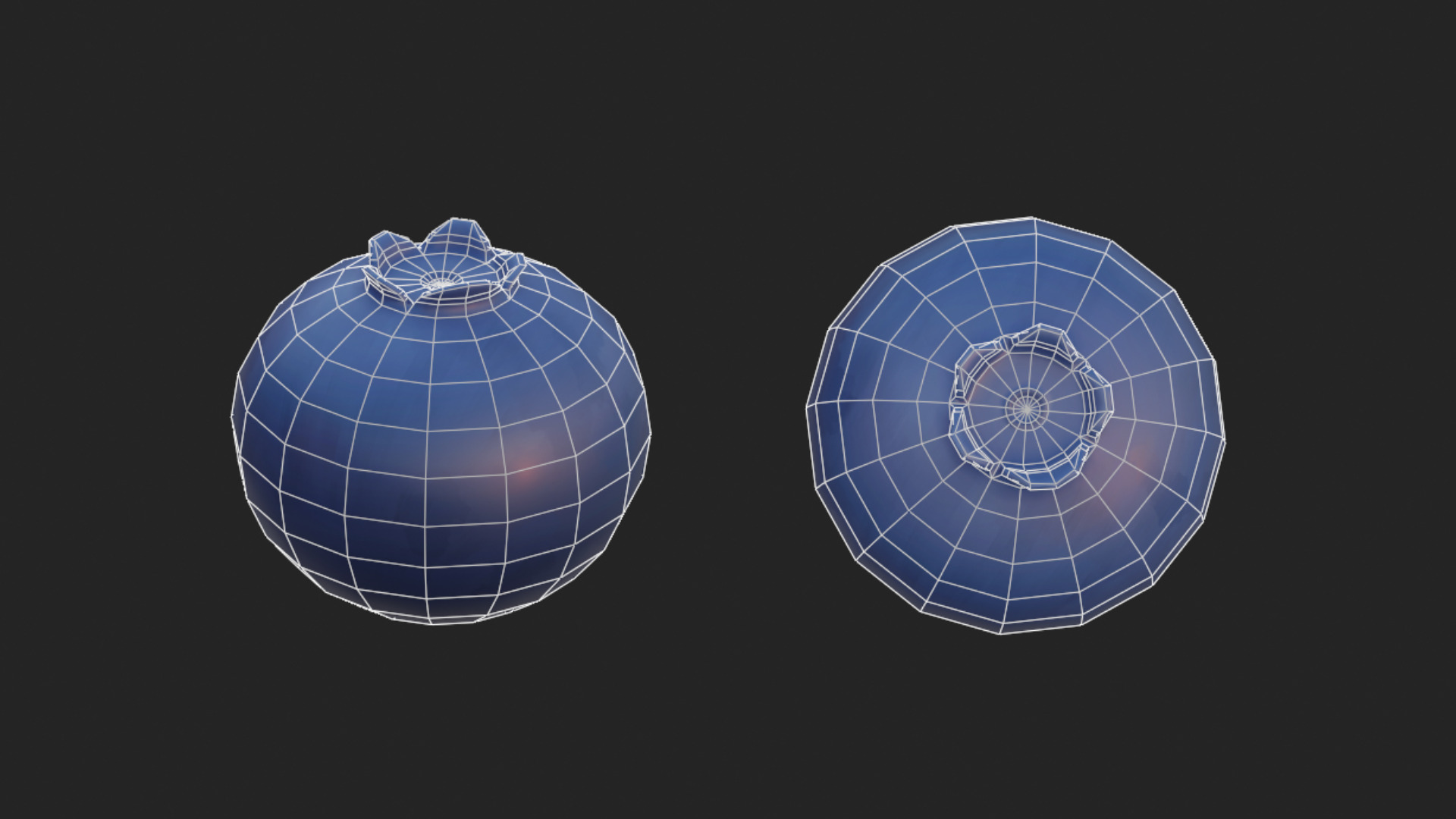 Stylized Fruits Pack 01 Game-ready Low-poly 3D model_11