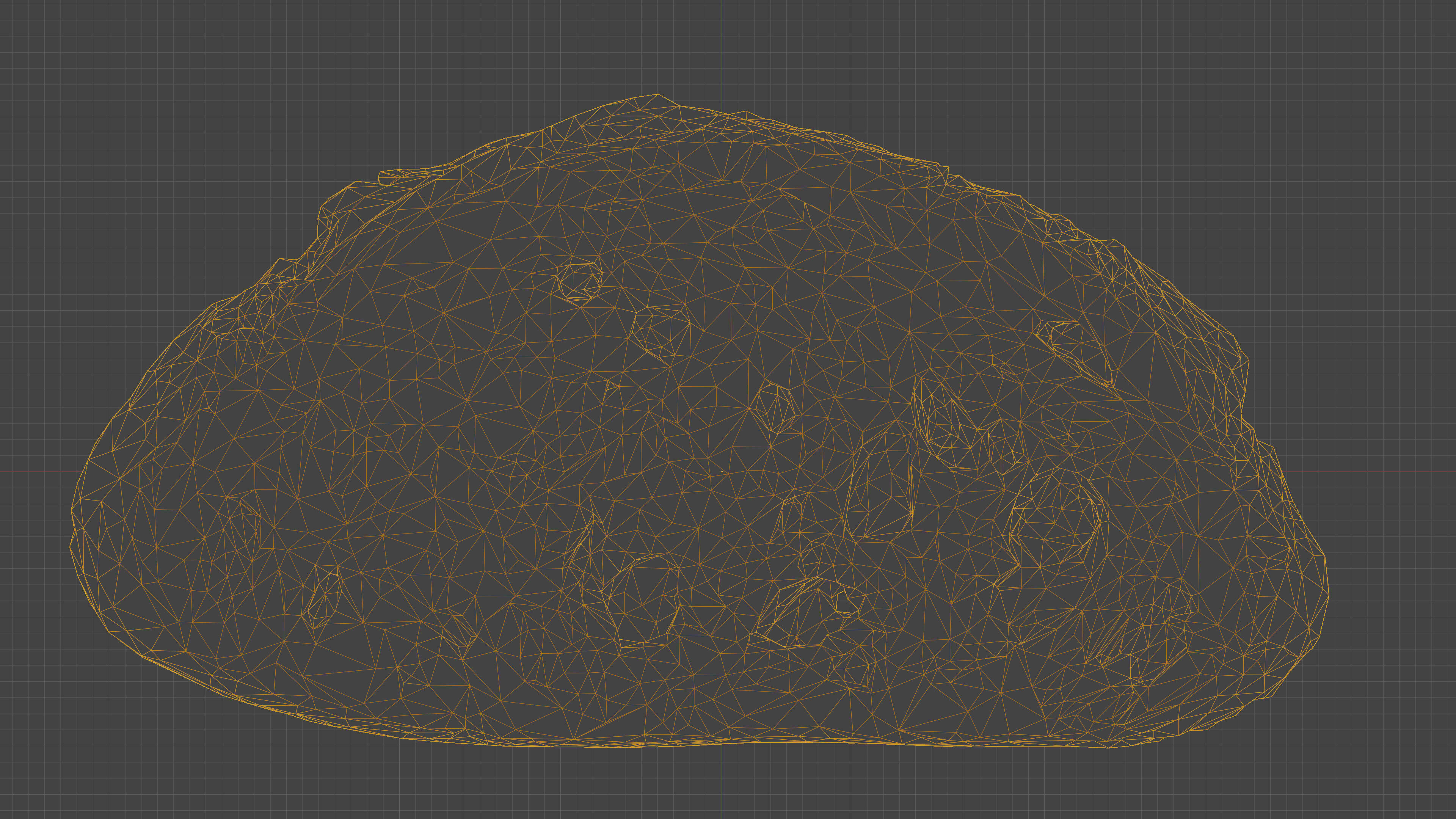 Scanned sliced bread Low-poly 3D model_28