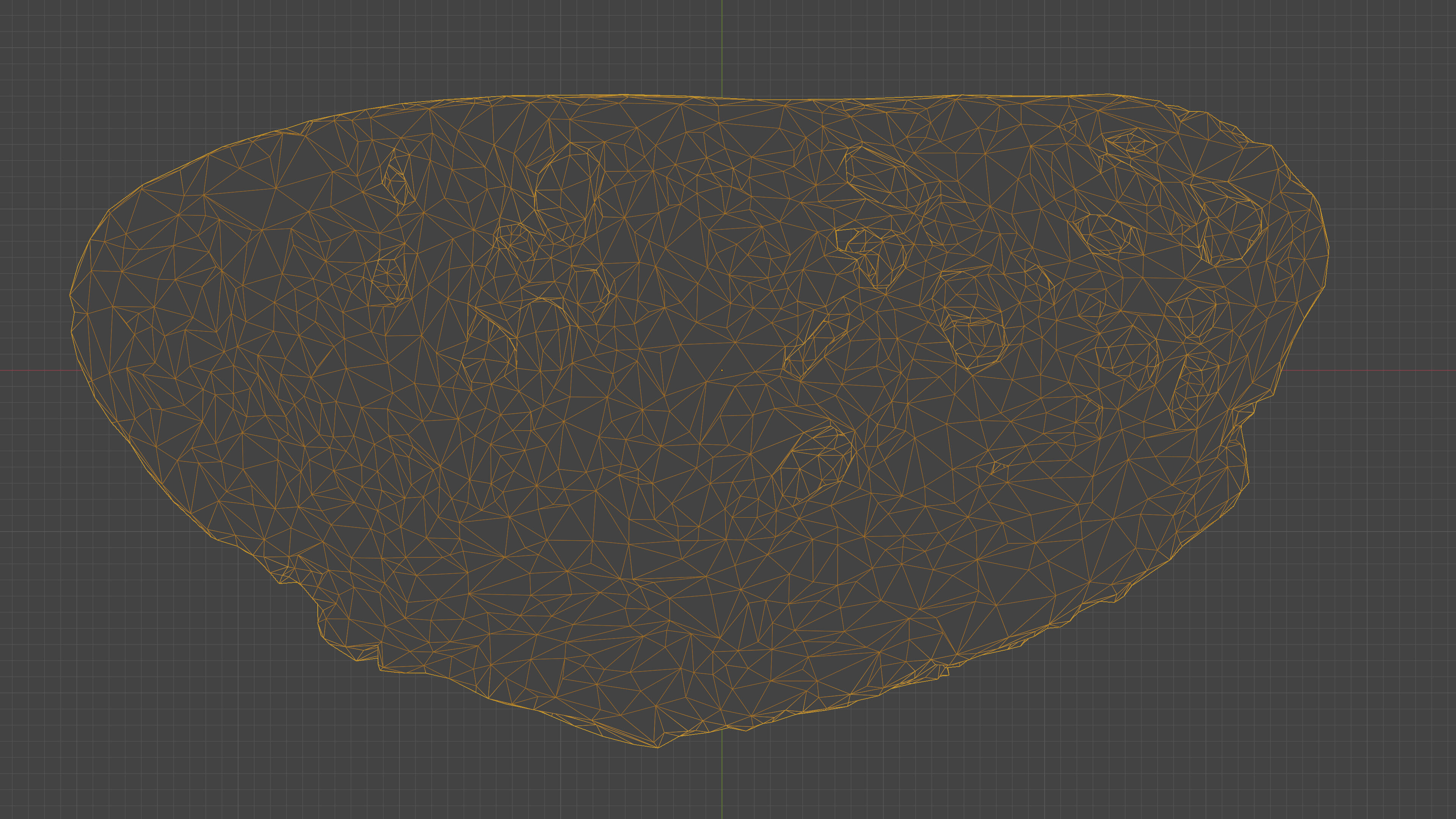 Scanned sliced bread Low-poly 3D model_27