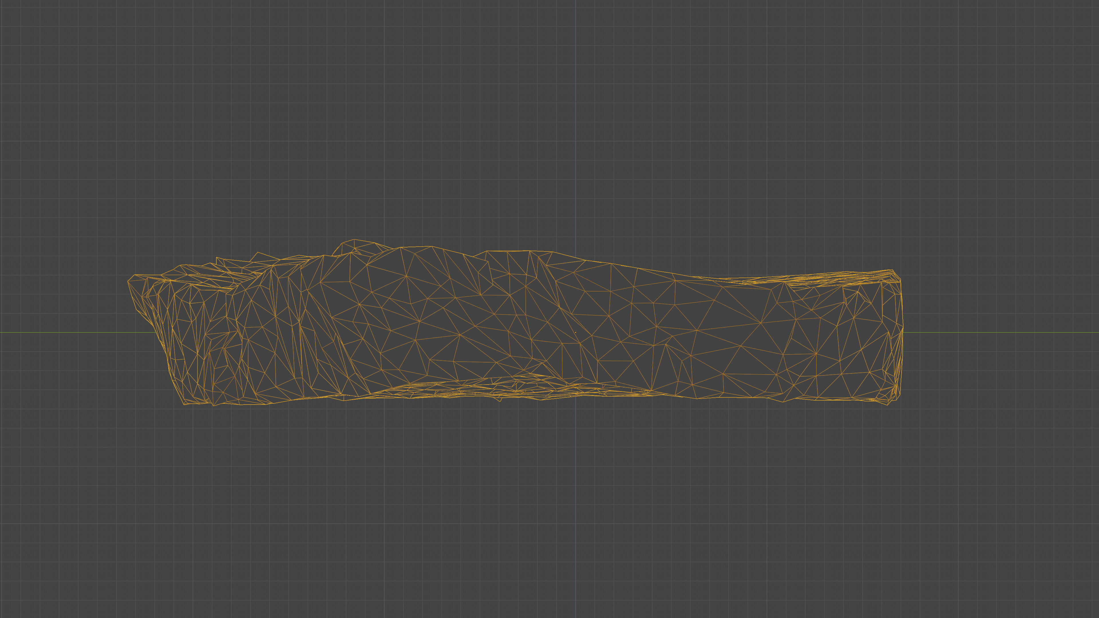 Scanned sliced bread Low-poly 3D model_31