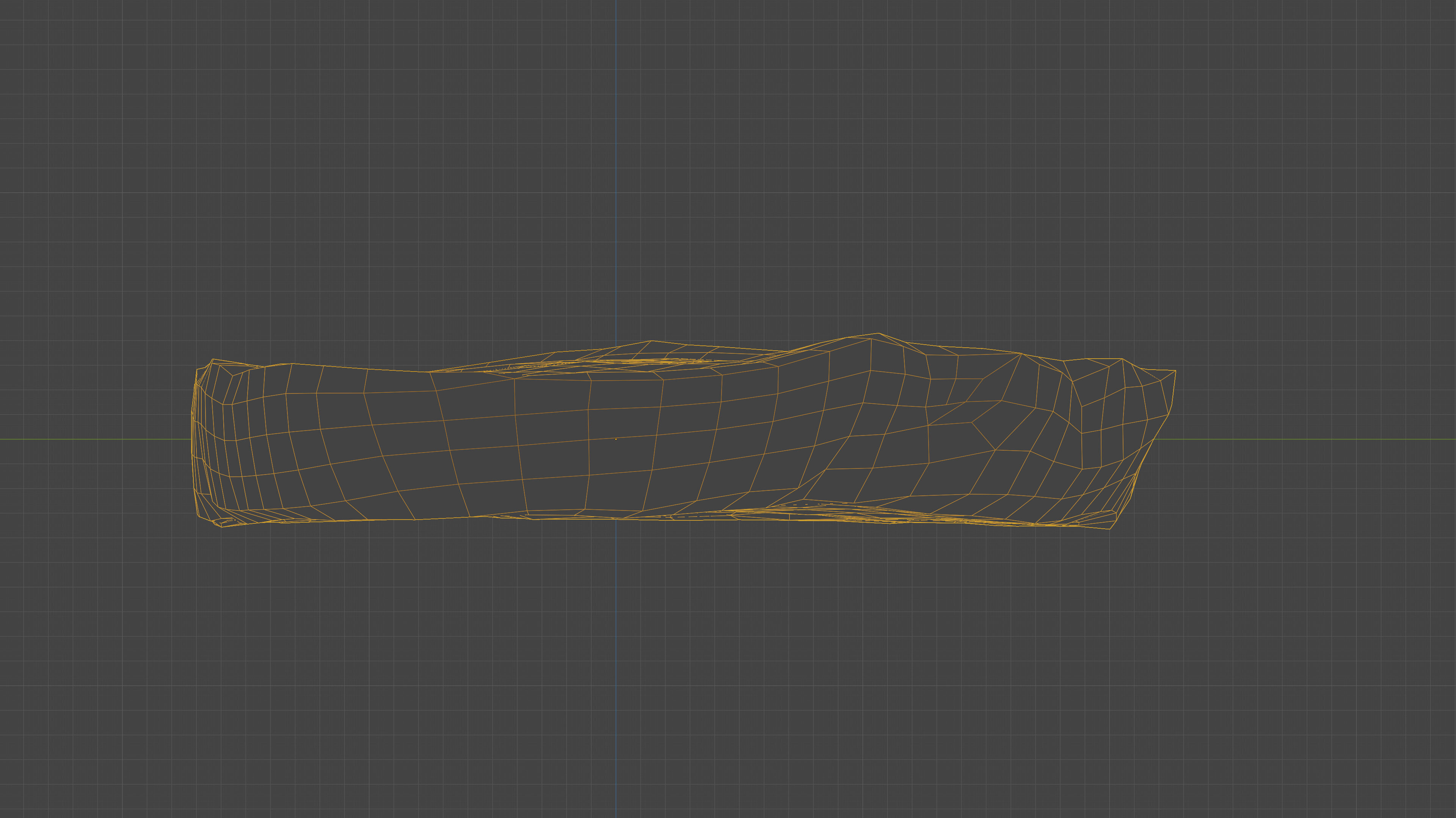 Scanned sliced bread Low-poly 3D model_26