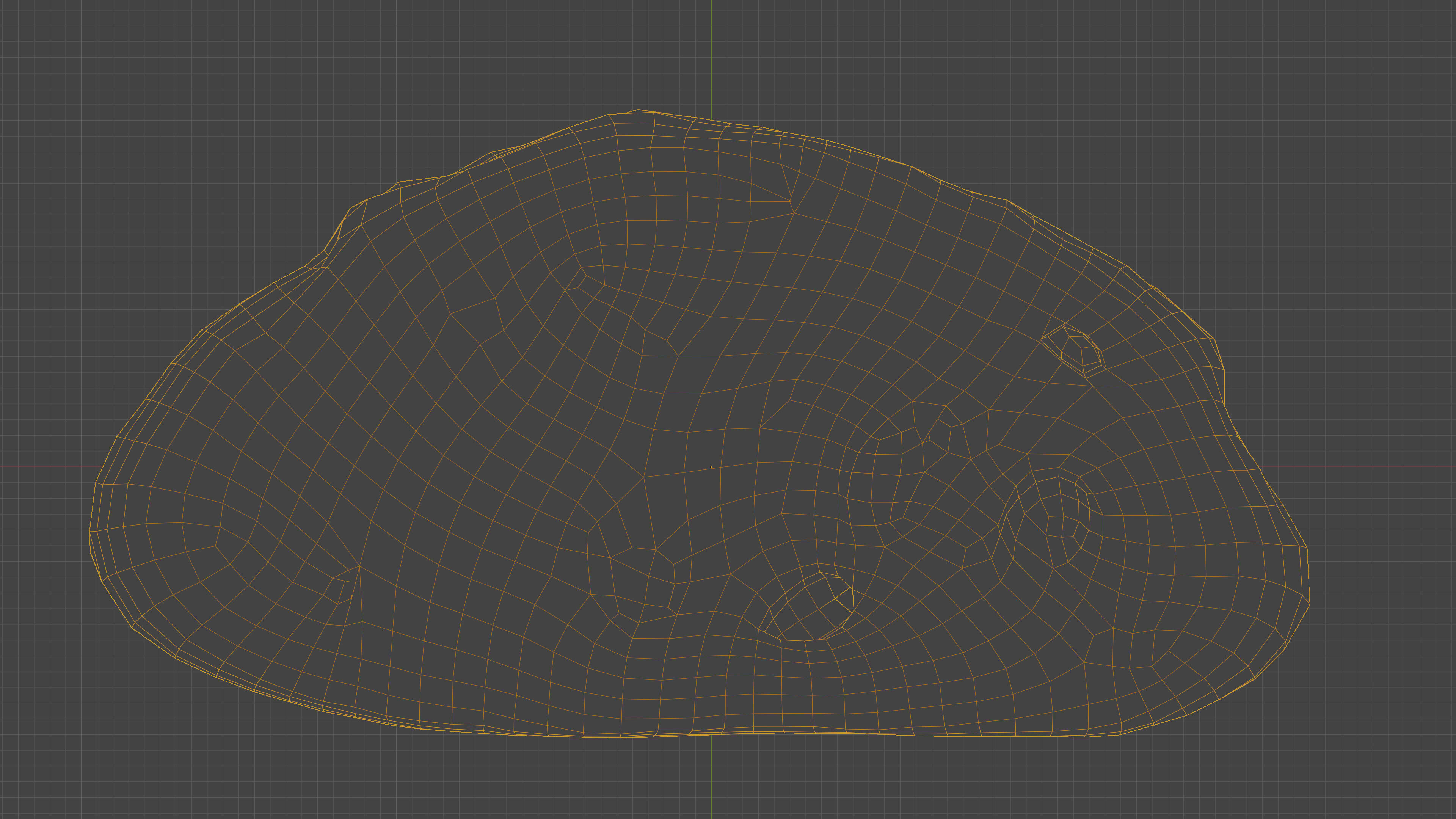 Scanned sliced bread Low-poly 3D model_5