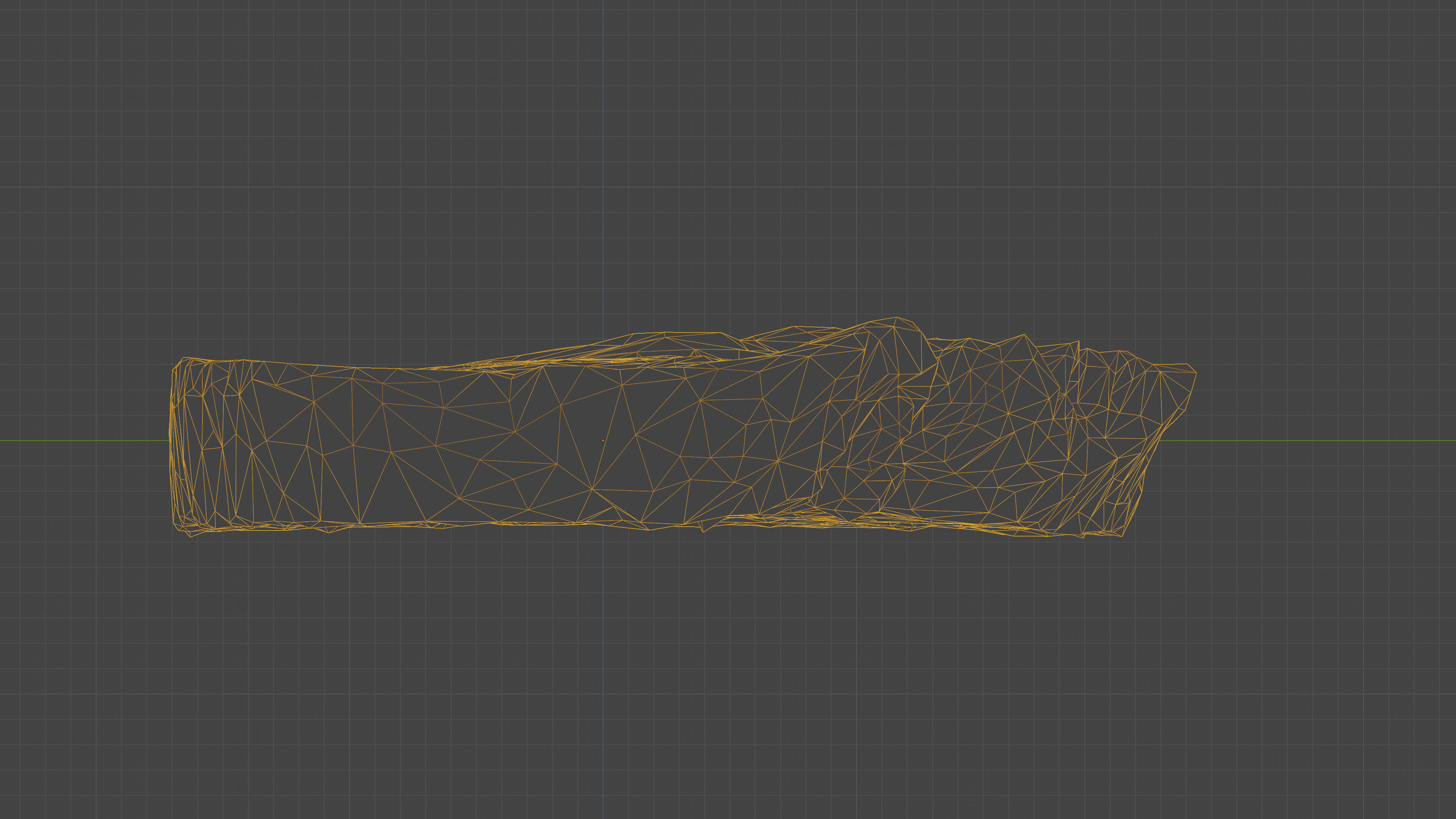 Scanned sliced bread Low-poly 3D model_32