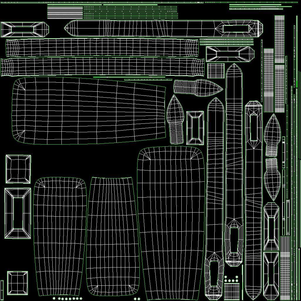 Hermes Kelly Bag Collection Low-poly 3D model_24