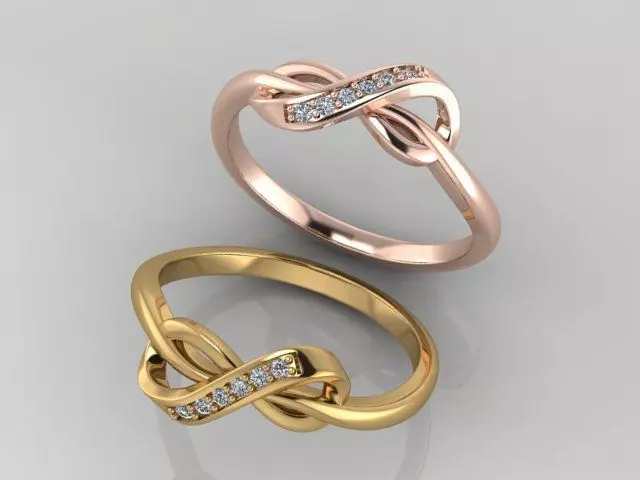 3D printable women engagement jewelry ring Free 3D print model