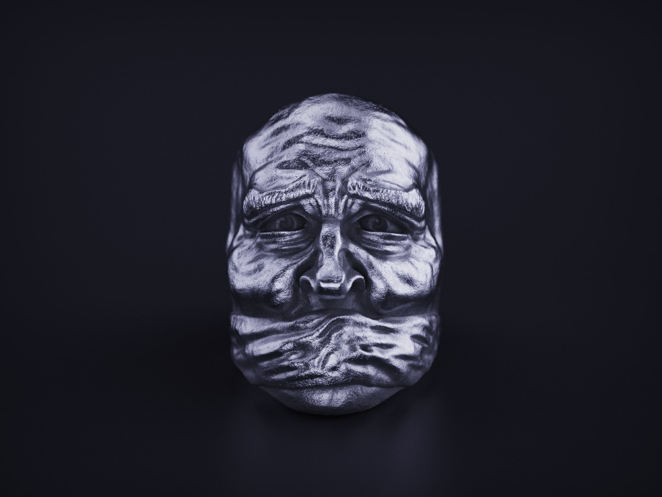 Freedom of Silence RING for Print and Cast 3D print model_2