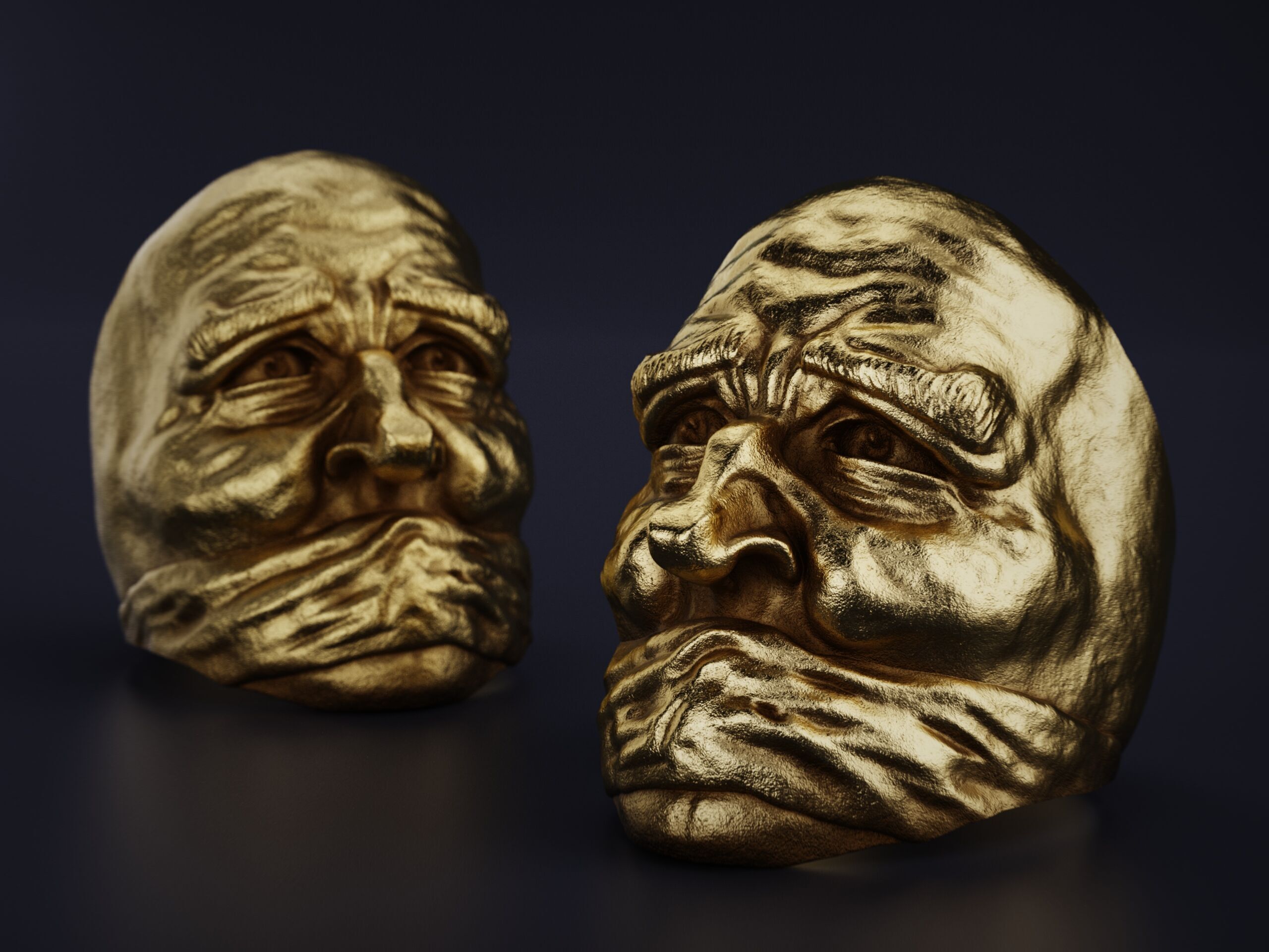 Freedom of Silence RING for Print and Cast 3D print model_14