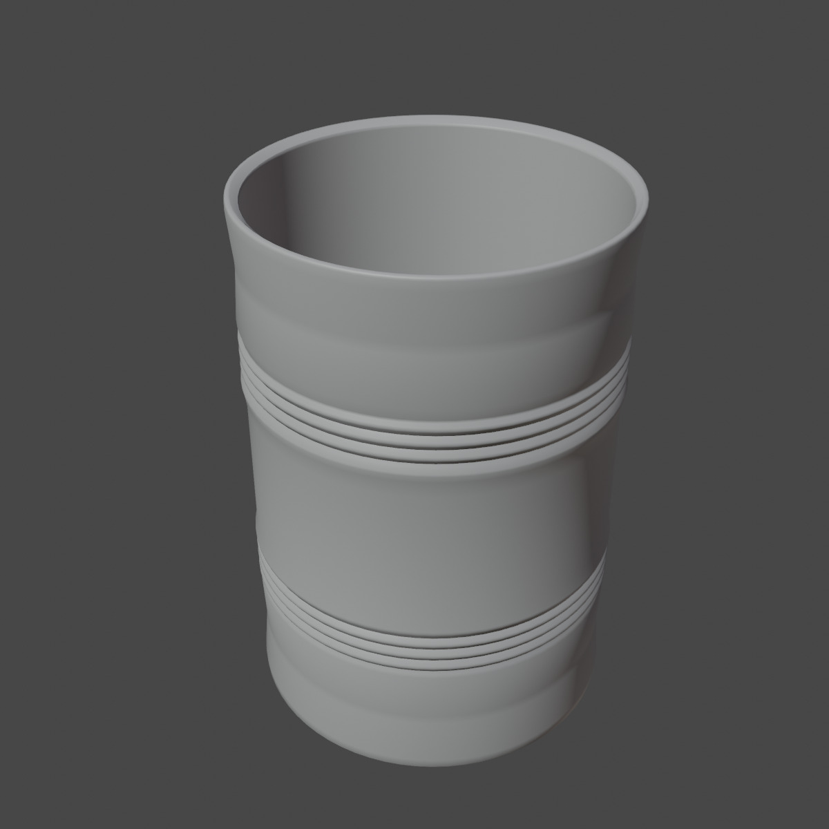 Steel Barrel B Set 3D model_32