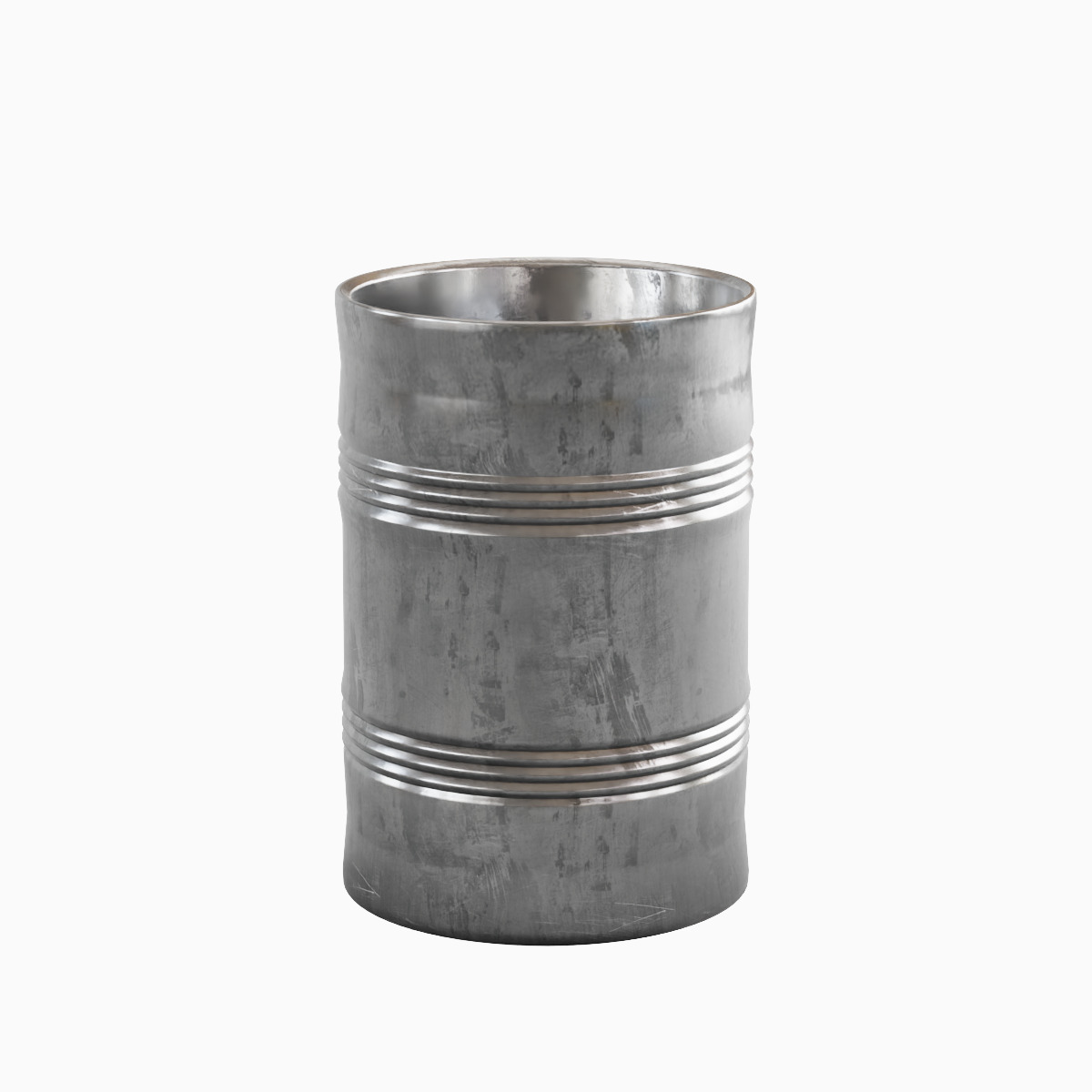 Steel Barrel B Set 3D model_3