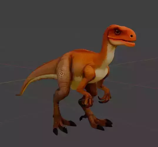 Velociraptor 3D Model