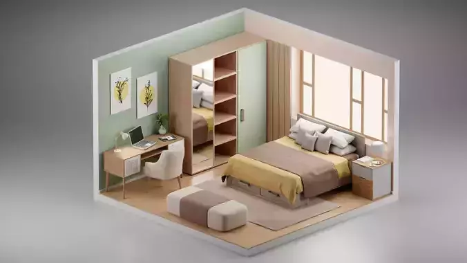 Bedroom interior
