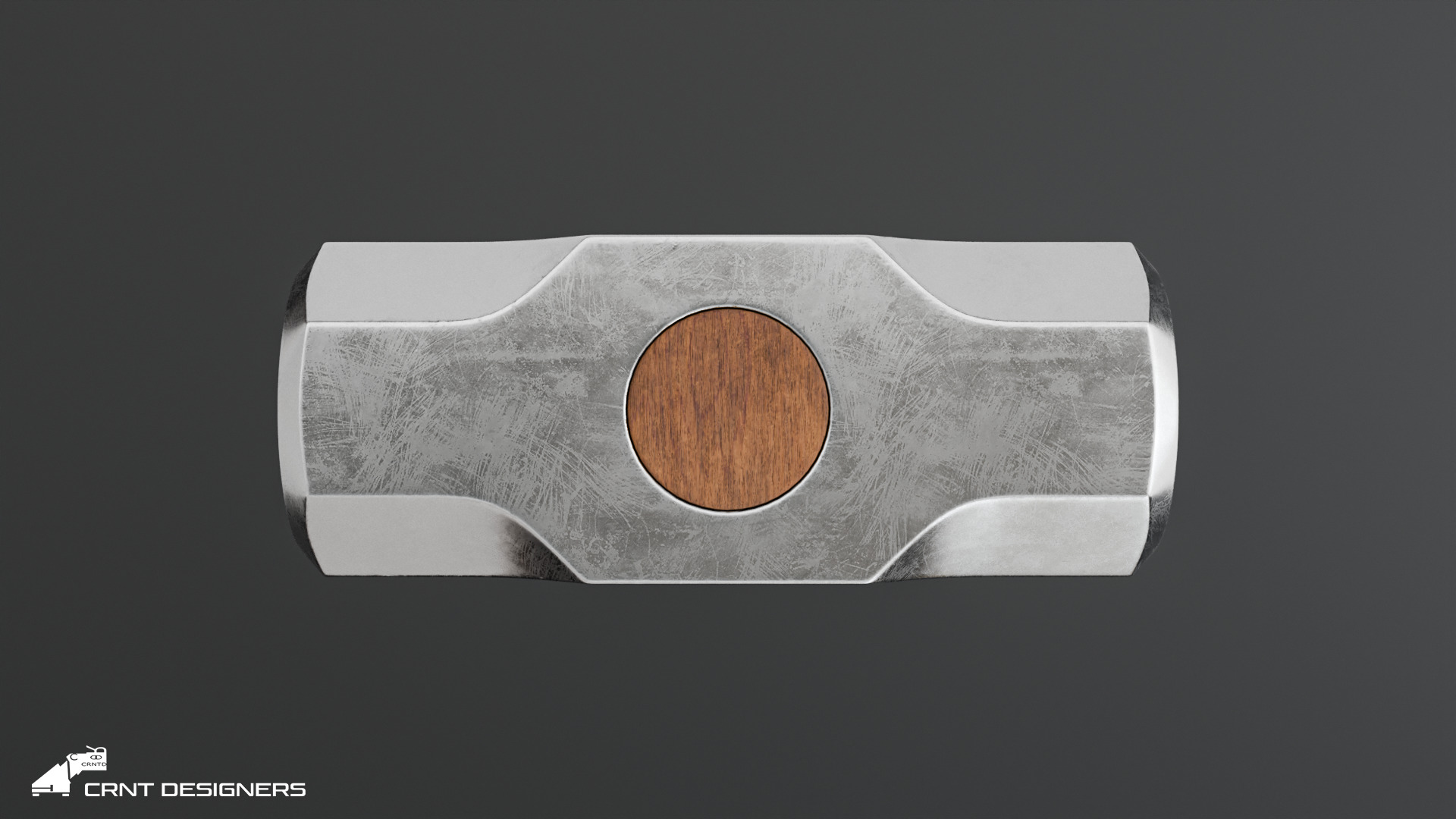 Heavy Sledgehammer - Medieval Weapon Prop 3D model_11