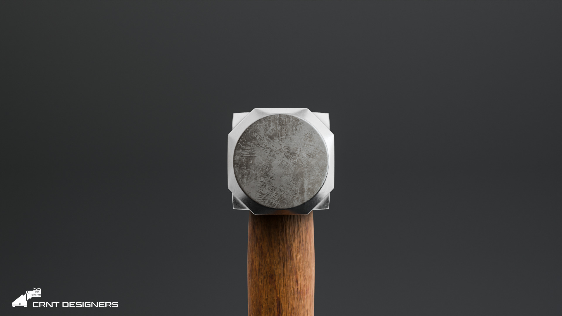 Heavy Sledgehammer - Medieval Weapon Prop 3D model_7
