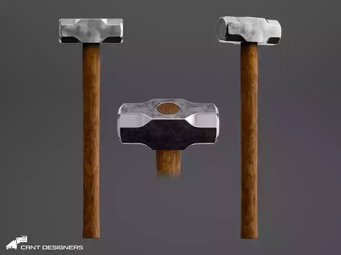 Heavy Sledgehammer - Medieval Weapon Prop