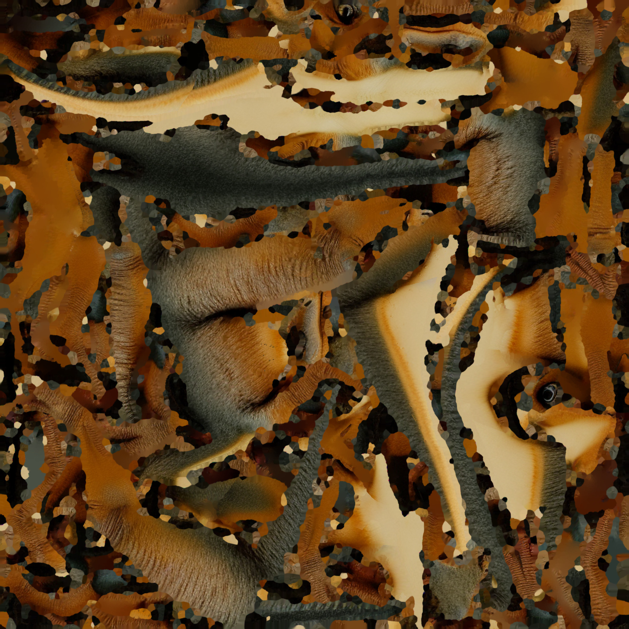 Character-Style Velociraptor Model 3D model_1