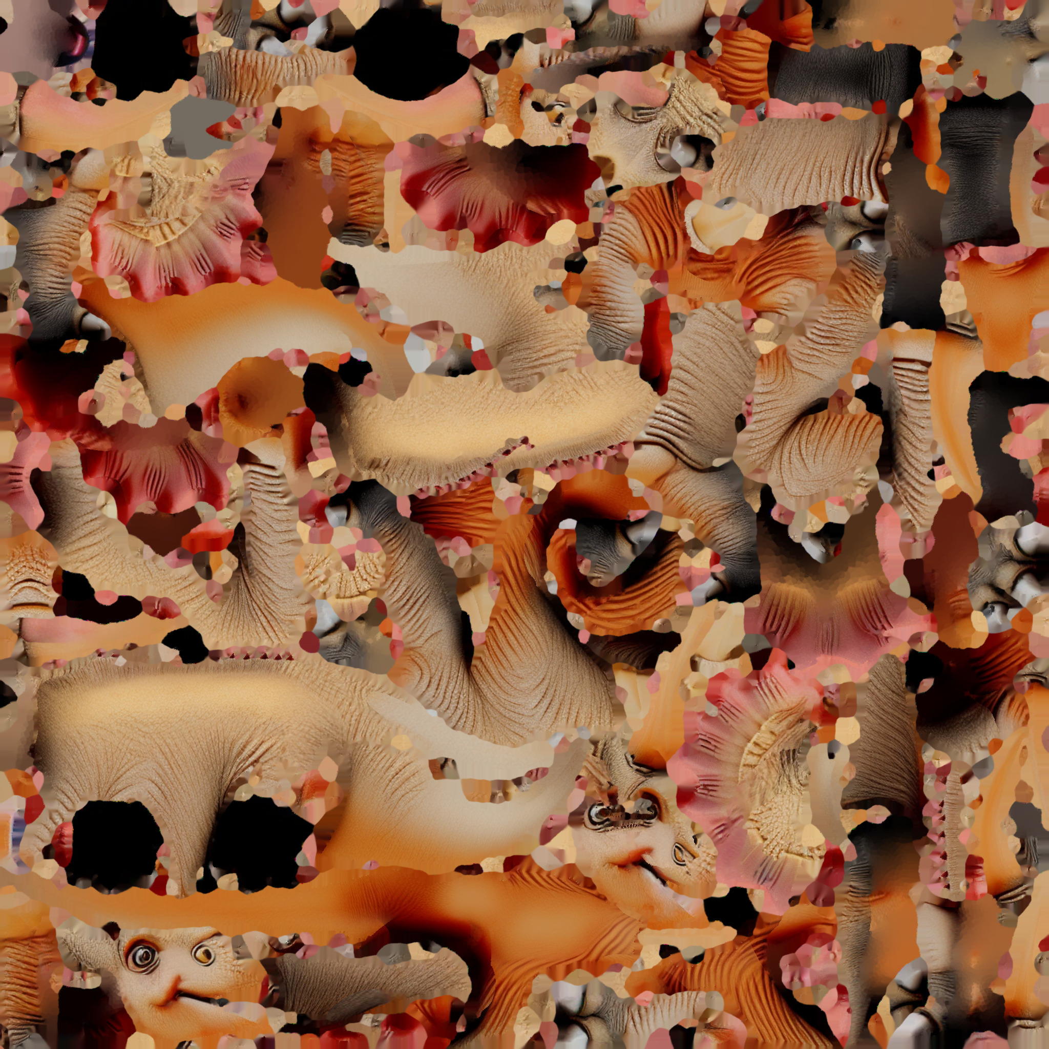 Triceratops 3D Model Pack Stylized Dinosaurs for Game 3D model_1