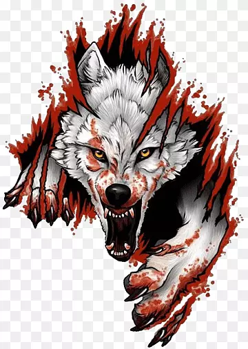 3 head DIRE WOLFS 3DMODELS Low-poly 3D model_0