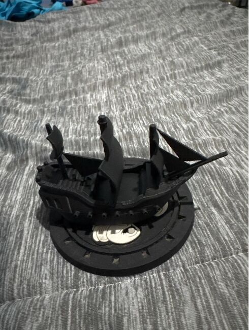 3d miniature black pearl model 3D print model_1