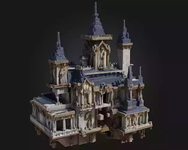 Skyward Castle 3D model