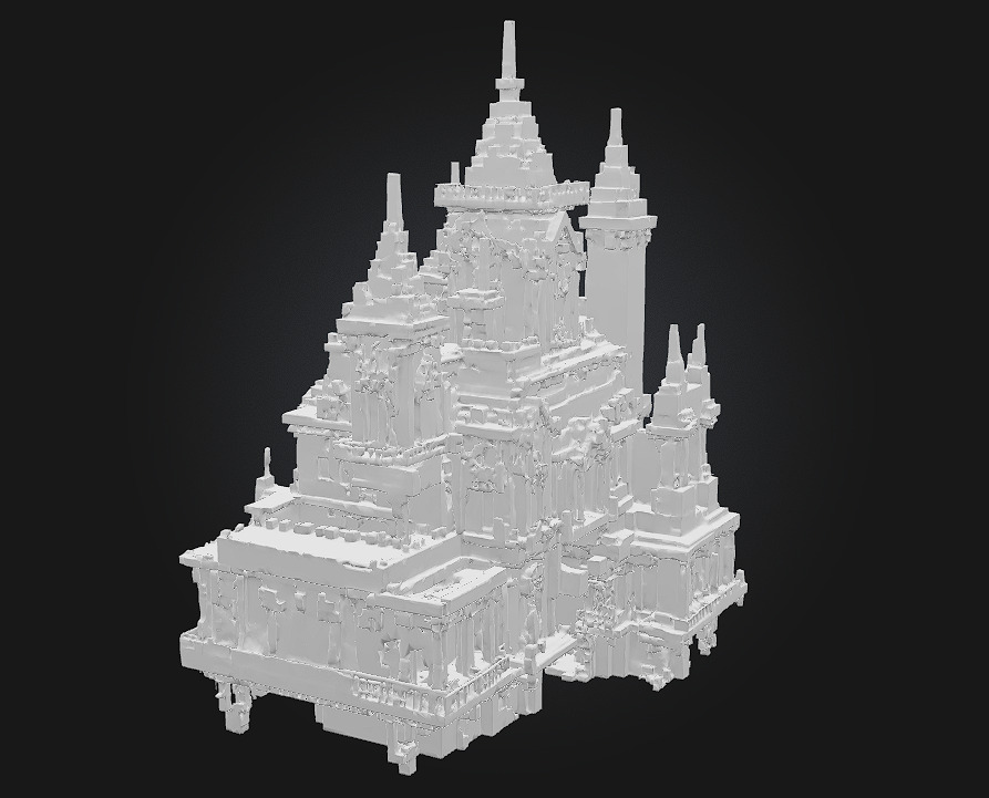 Skyward Castle 3D model_7