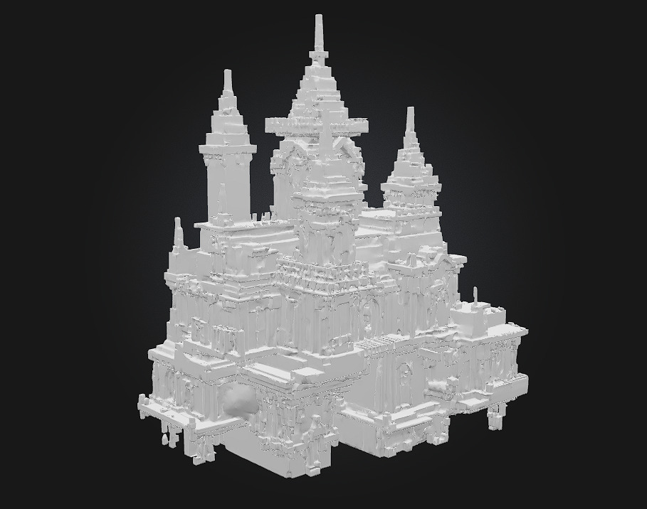 Skyward Castle 3D model_9
