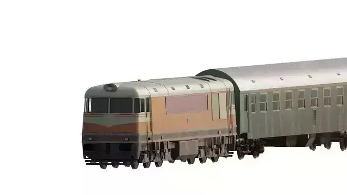 1970s diesel train