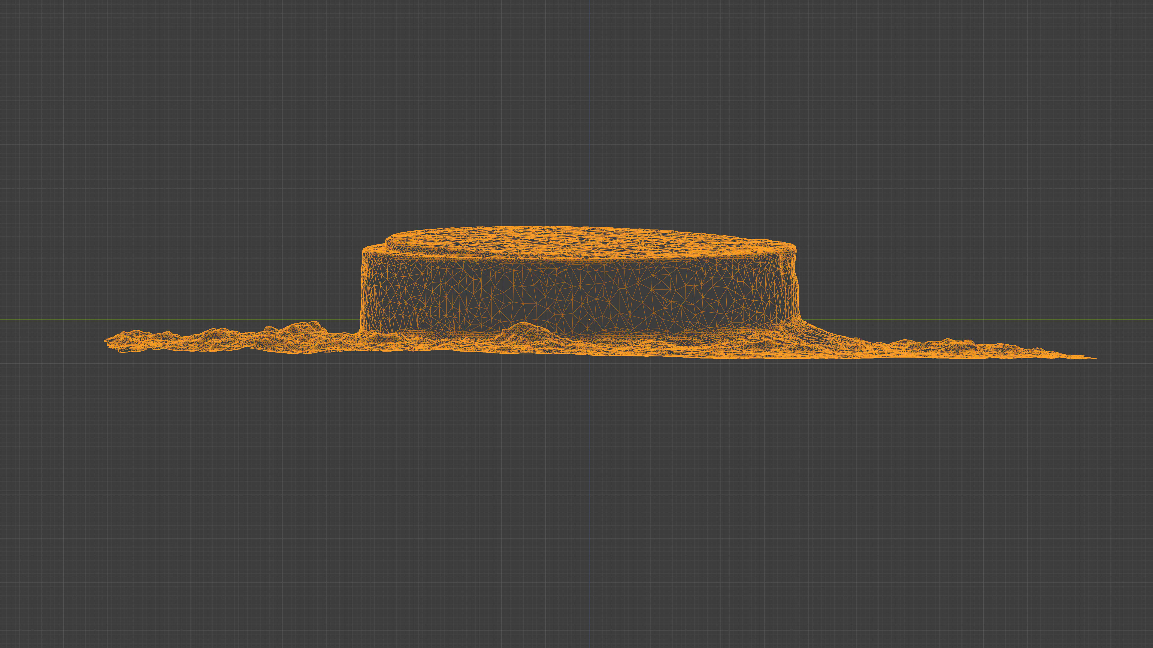 Photorealistic 3D scan of manhole Hatch cover Sewer Manhole Low-poly 3D model_23