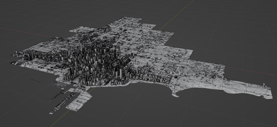 Chicago City 3D print model_13