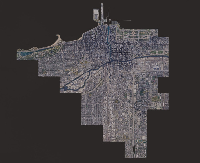 Chicago City 3D print model_6