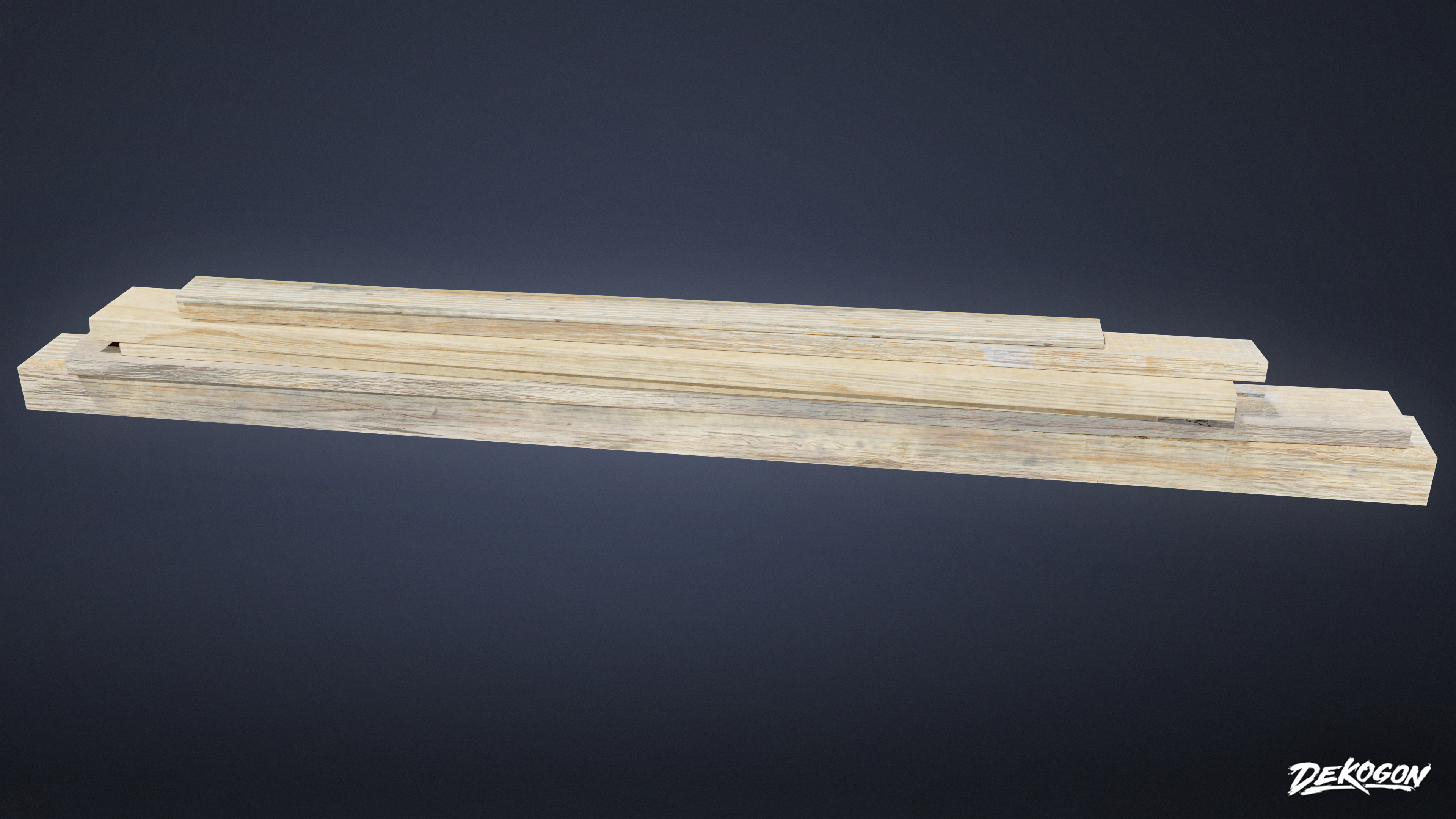 SUBURBS - Shelves Garage 01 - LOW POLY Low-poly 3D model_5