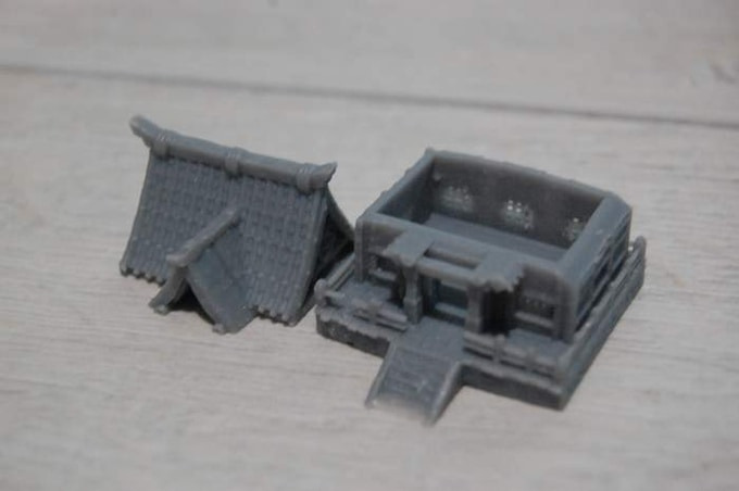 Japanese house 3D print model_4