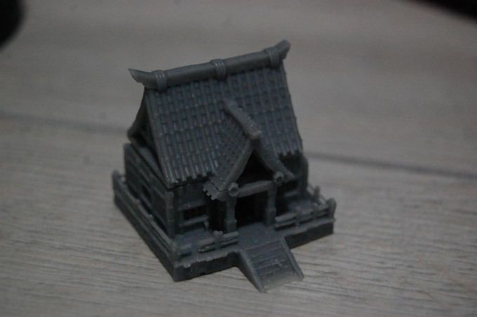 Japanese house 3D print model_3